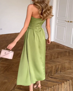 Sabrina | Strapless Elegant Dress