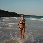 Annie | Contrast Two-Piece Bikini