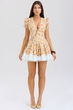 Zaylee | Floral Print Mini Dress