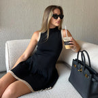 Leah | Ribbed Mini Dress