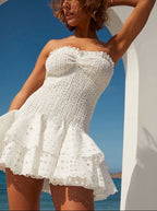 Cerys | Ruffle Mini Dress