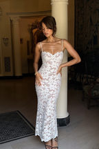 Evangeline | Lace Maxi Dress