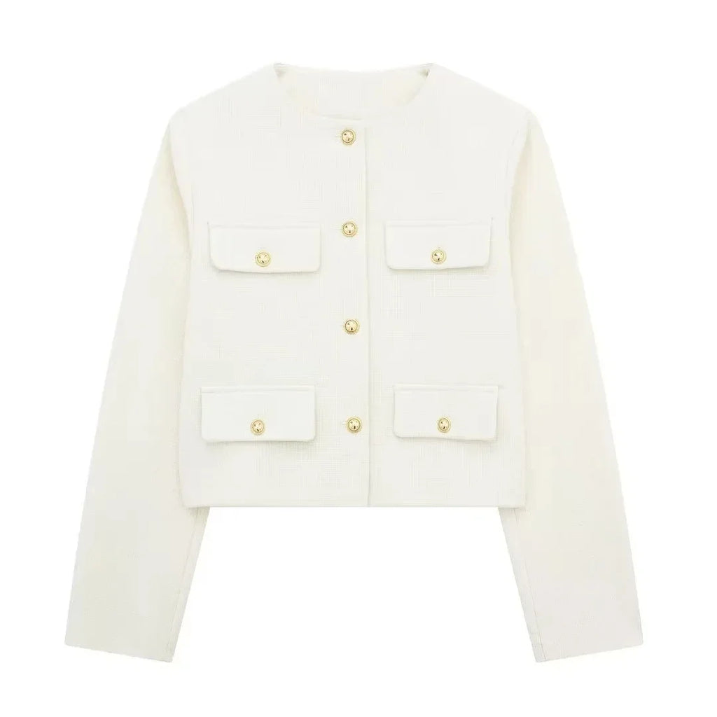 Megan | Vintage Cropped Jacket