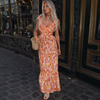 Nova | Ruffles Maxi Dress