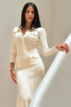 Pippa | Knitted Midi Dress