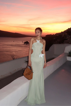 Francesca | Maternity Mermaid-Fit Maxi Dress