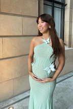 Francesca | Maternity Mermaid-Fit Maxi Dress
