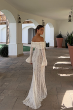 Rosie | Vestido largo de encaje