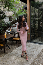 Neoma | Maternity Casual Long Sleeved Midi Dress
