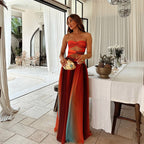 Laney | Strapless Maxi Dress