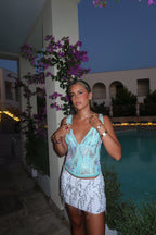 Ivanna | Sequin Halter Tank Top