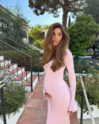 Neoma | Maternity Casual Long Sleeved Midi Dress
