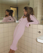Neoma | Maternity Casual Long Sleeved Midi Dress