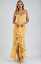 Ruby | Charming Ruffled Gown