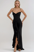 Ruby | Charming Ruffled Gown