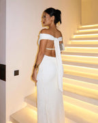 Althea | Elegant Backless Maxi Dress