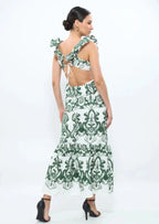 Haven | Ruffled Maxi Dress