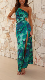Rachel | Breeze Asymmetrical Maxi Dress