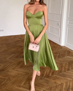 Sabrina | Strapless Elegant Dress