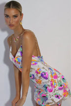 Rylee | Sequin Backless Mini Dress