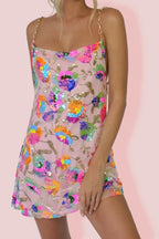 Rylee | Sequin Backless Mini Dress