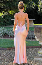 Natalie | Satin Maxi Dress